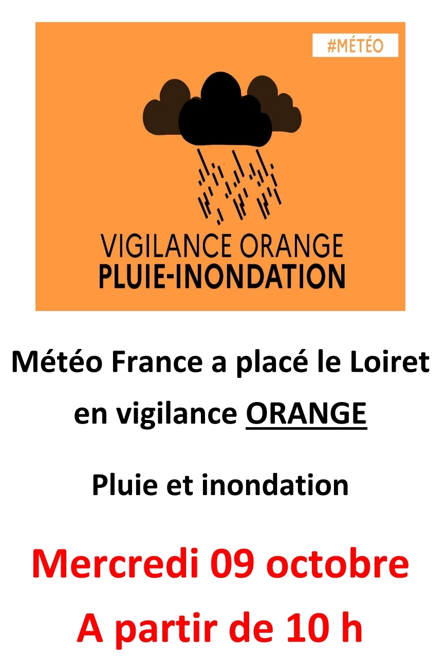 Vigilance pluie Innondation ⚠️